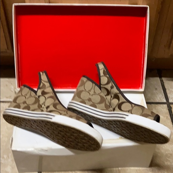 Original coach wedges size 8 with box - Picture 2 of 5